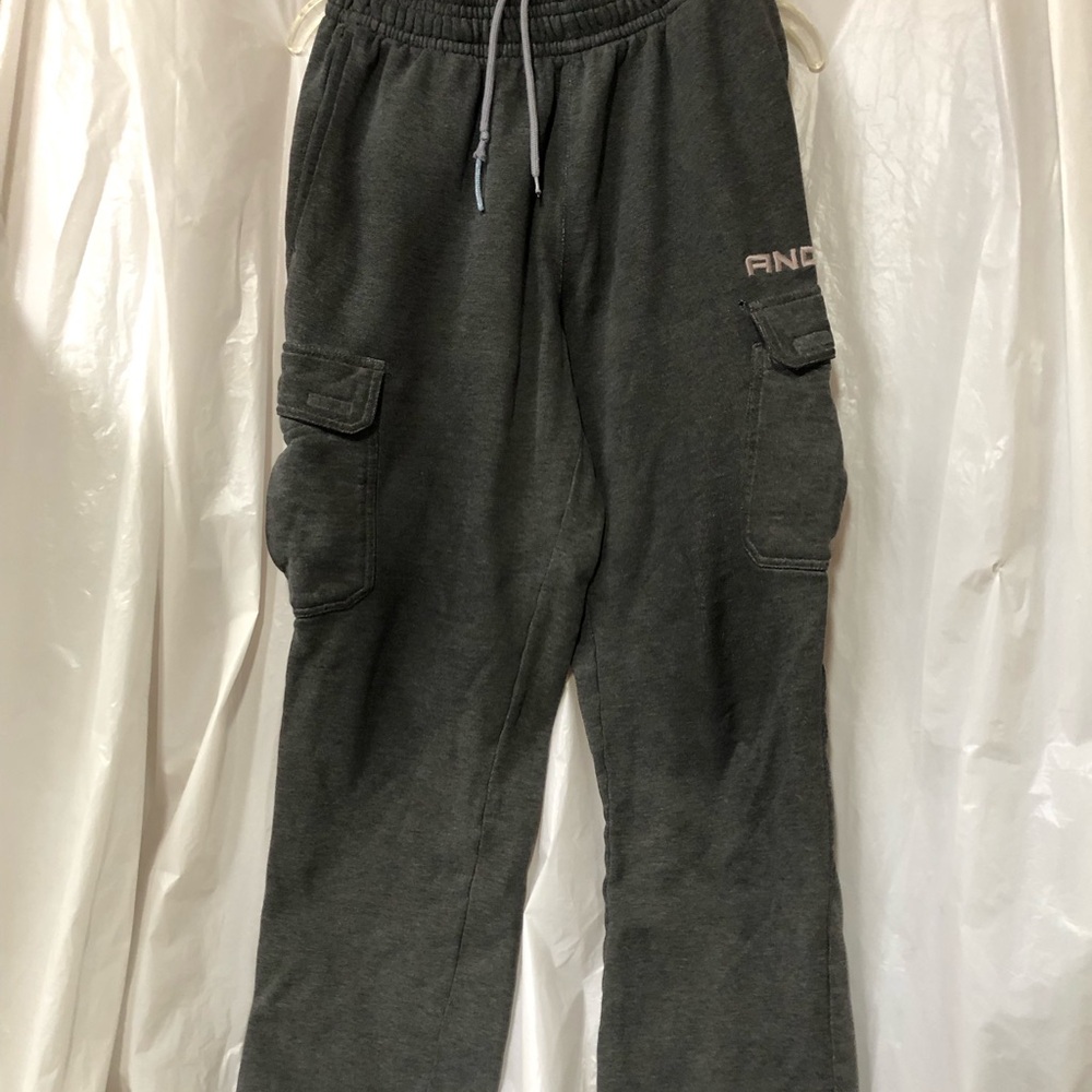 Men's Dark Gray AND1 Cargo Pants